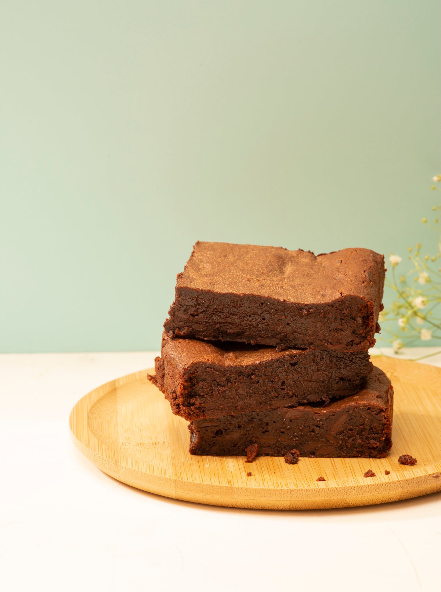 SIGNATURE Flourless Paleo Brownies | Gluten-Free, Grain-Free, With Coconut Sugar, Vegan Optional | Box of 12
