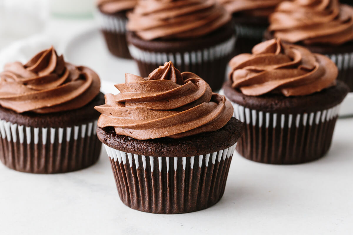 Chocolate Cupcakes | Gluten-Free & Vegan Optional | Box of 6
